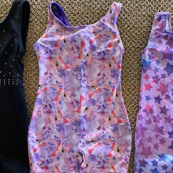 Girl Gymnastics Leotards - Picture 4 of 5